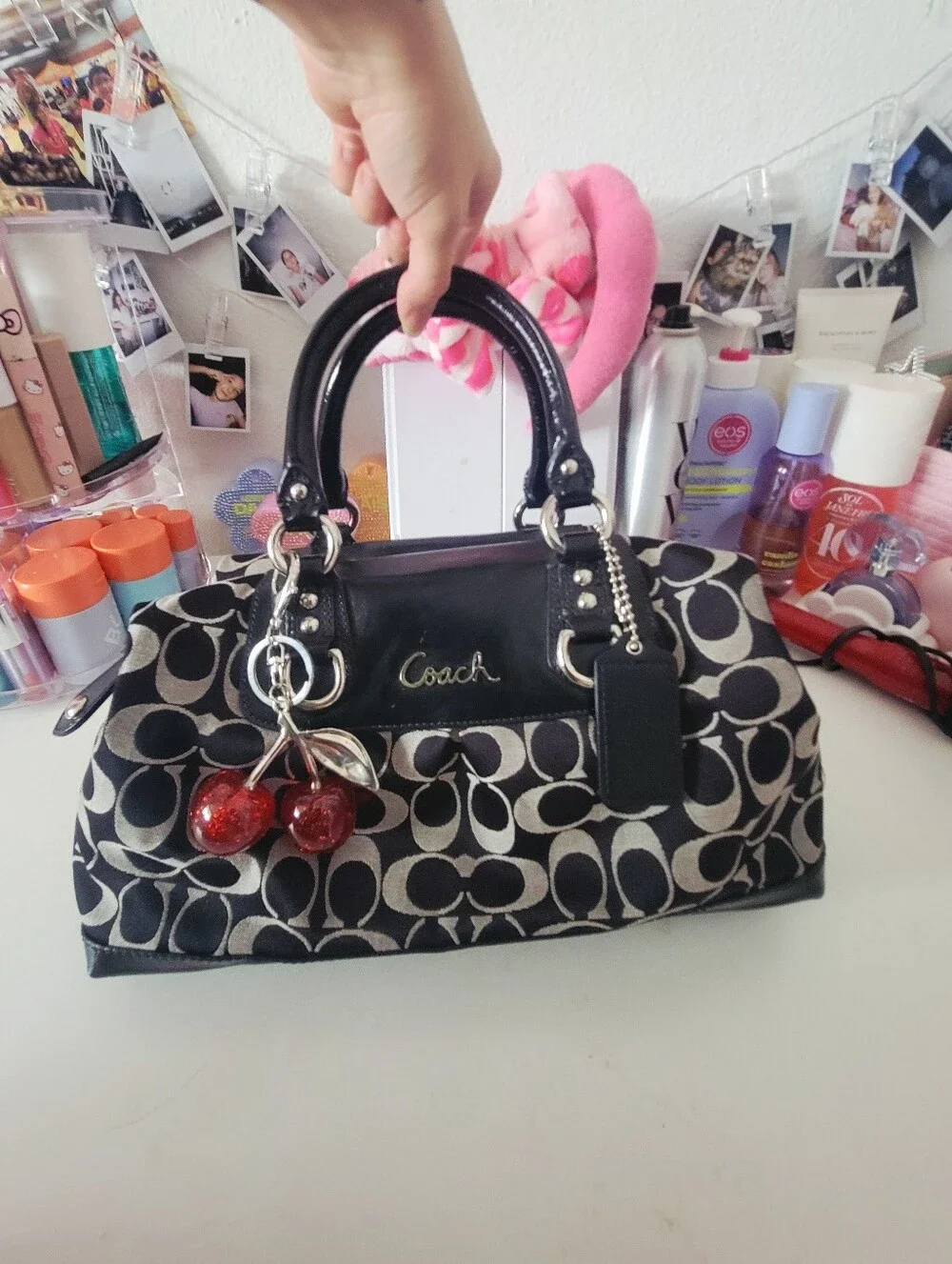 Coach Ashley Satchel Shoulder Bag In Beautiful Condition